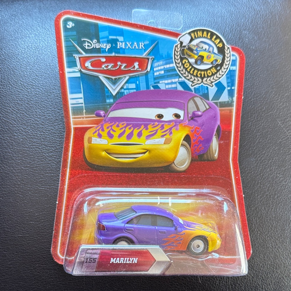 Mattel Cars Marilyn Toy Car - Purple and Yellow